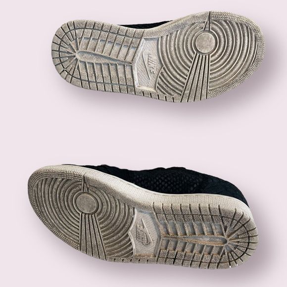 Women's Retro Low Black Python Print AJ6004-010‎ Size 5 Nike Air - Picture 5 of 13